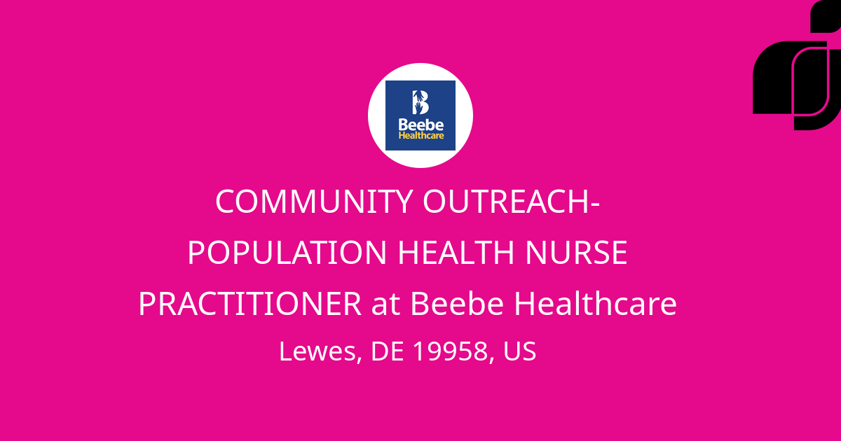 Nurse practitioner conducting community outreach