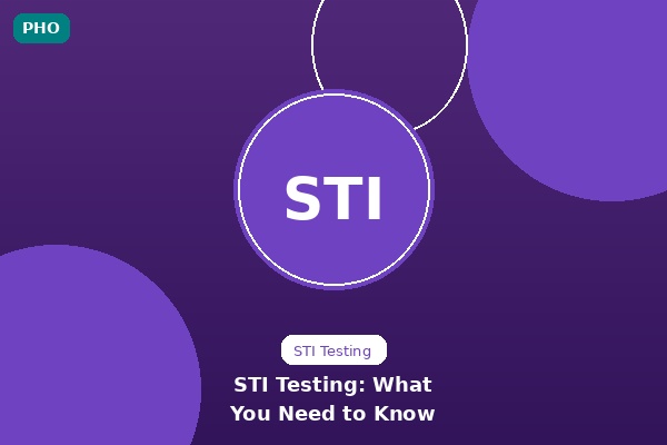 STI Testing: What You Need to Know